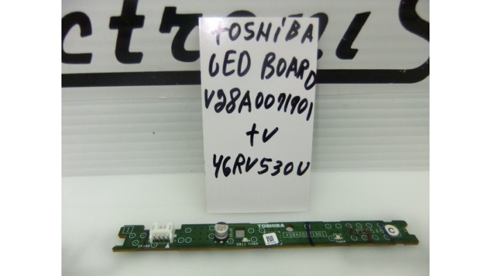 Toshiba V28A00071901 led board .